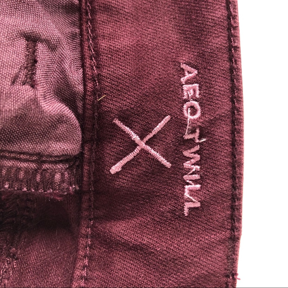 AEO twill x midi super stretch shorts Size 00 - Picture 6 of 6
